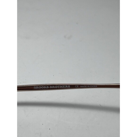 Brooks Brothers BB432 1257 Half Rim Eyeglasses Frames Only 48-20 140mm With Case - Picture 3 of 6